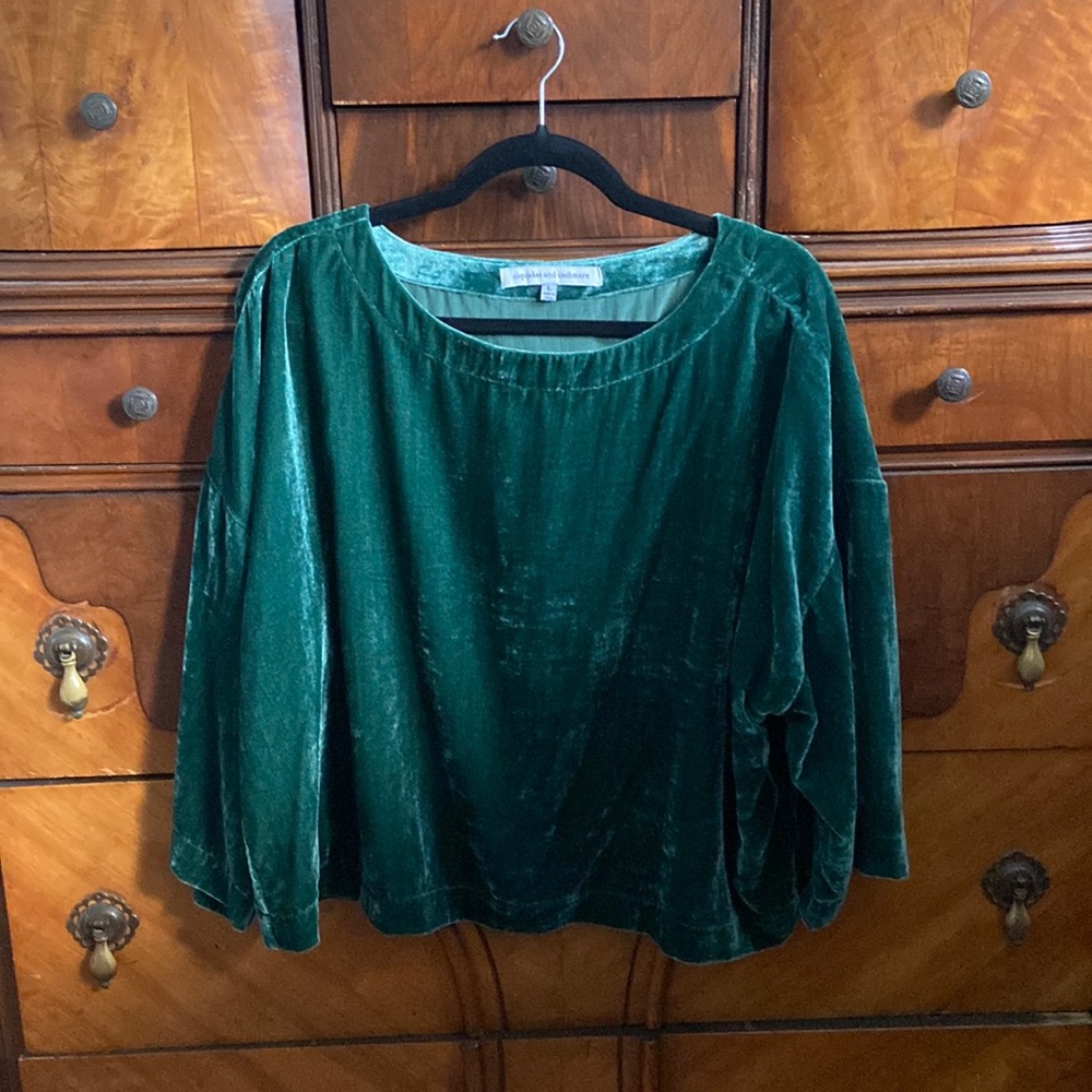 Velvet Blouse